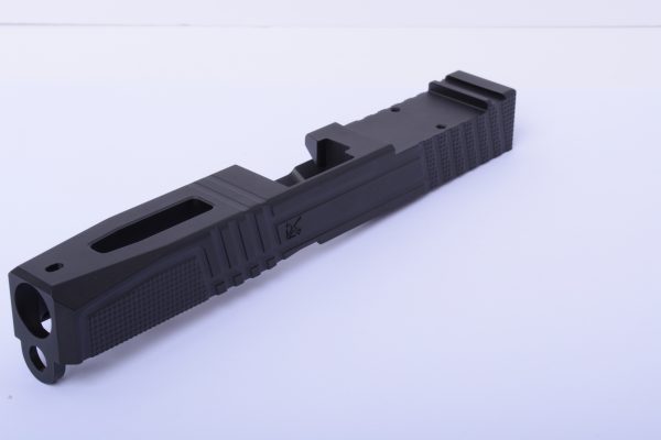 G17 9mm Gen 3 Top Window Hatch Cut Slide - Color Black