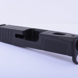 G43 9mm Gen 3 Top Window Hatch Cut Slide - Color Black